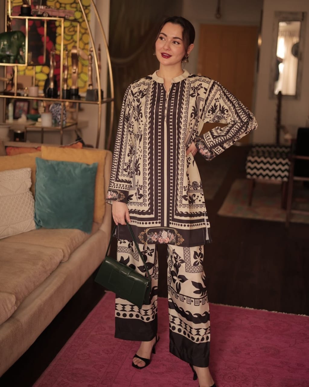 HANIA AMIR DIGITAL PRINTED 2Pc