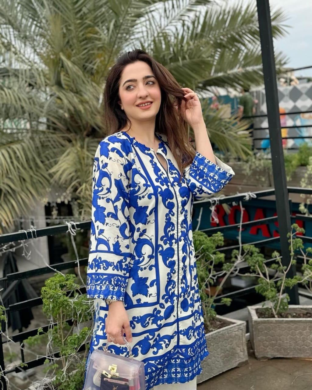 AYESHA B KHADDAR DIGITAL PRINTED 2Pc